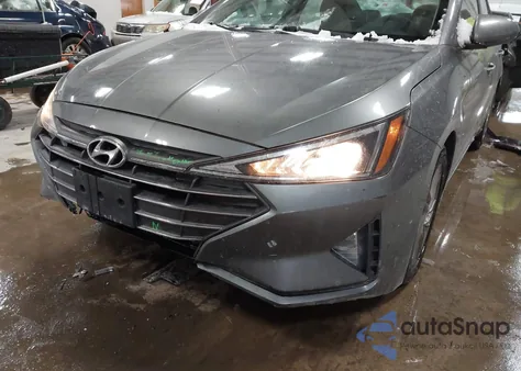 2019 Hyundai Elantra Value Edition из США, поврежденный, VIN 5NPD84LF4KH446563